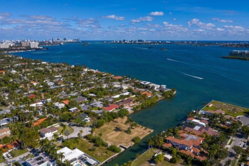 Miami's Best Waterfront Lot for sale - Biscayne Bay 2