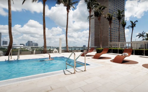 One Miami West Tower Pool